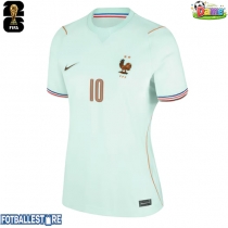 Frankrike Kylian Mbappe #10 Bortedrakt Dame VM 2026 Kortermet